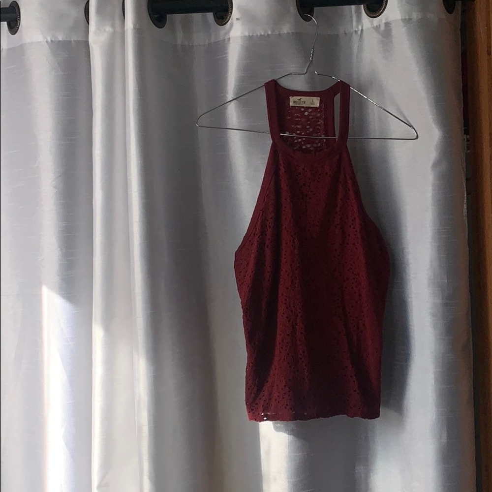 Hollister lace shirt